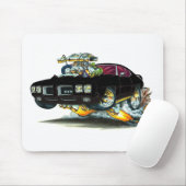 1970 GTO zwarte auto Muismat (Met muis)