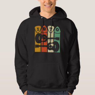 1970 Guitar Pick Retro 1970 Guitar Pick Musician R Hoodie