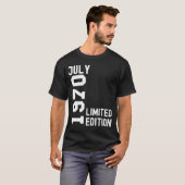 1970 Happy Birthday Party T-shirt (Voorkant volledig)