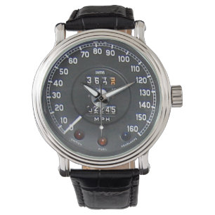 1970 Klassieke Britse sportauto snelheidsmeter Horloge