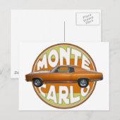 1970 koperen kameel van monte carlo briefkaart (Voorkant / Achterkant)