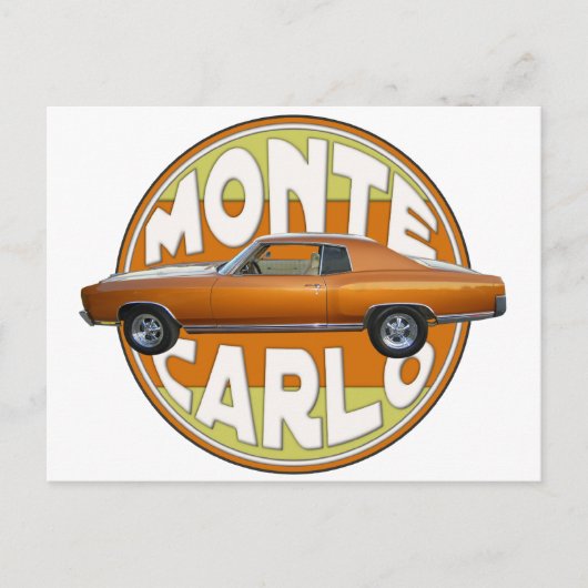 1970 koperen kameel van monte carlo briefkaart (Voorkant)
