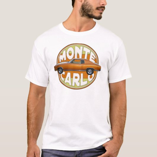 1970 koperen kameel van monte carlo t-shirt (Voorkant)