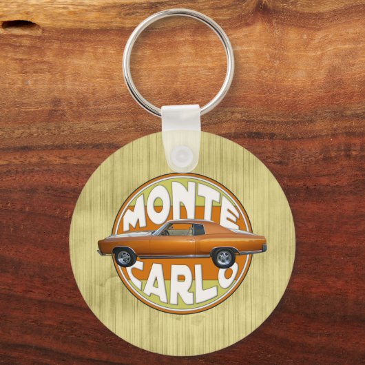 1970 koperen kamelenbruin sleutelhanger (Voorkant)