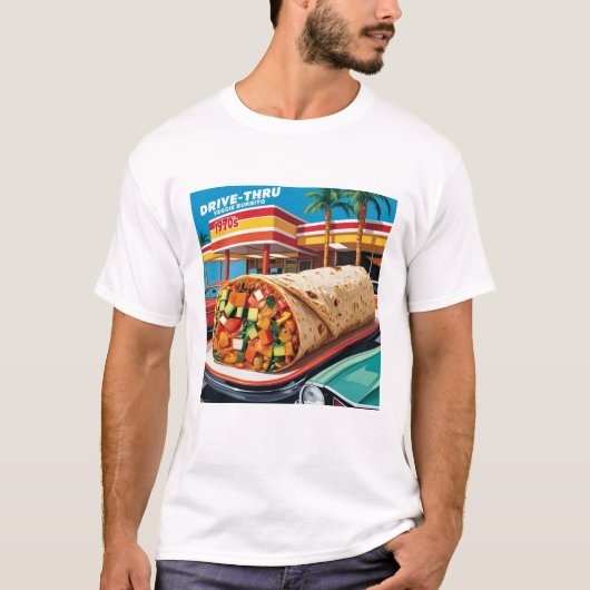 1970 Los Angeles Burrito T-shirt (Voorkant)