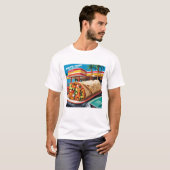 1970 Los Angeles Burrito T-shirt (Voorkant volledig)