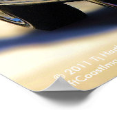 1970 Mercedes-Benz 200-reeks California Special Poster (Hoek)