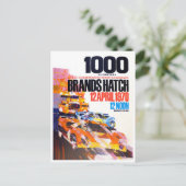 1970 merken Hatch 1000 km Briefkaart (Staand voorkant)
