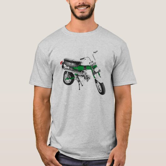  1970 Mini Bike Trail 70 Green T-shirt (Voorkant)