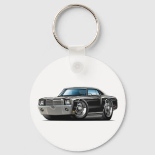 1970 Monte Carlo Black Car Sleutelhanger