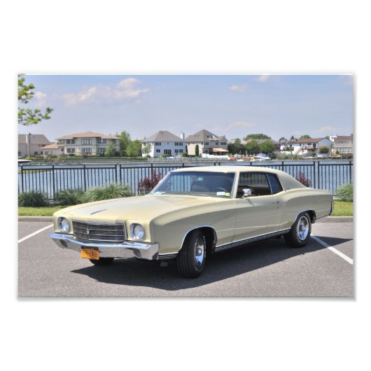 1970 monte Carlo Foto Afdruk (Voorkant)