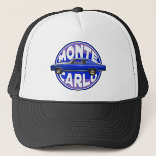 1970 monte carlo middernacht blauw trucker pet