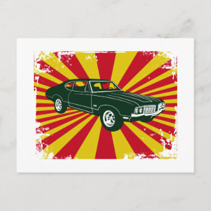1970 Oldsmobile 442 Briefkaart