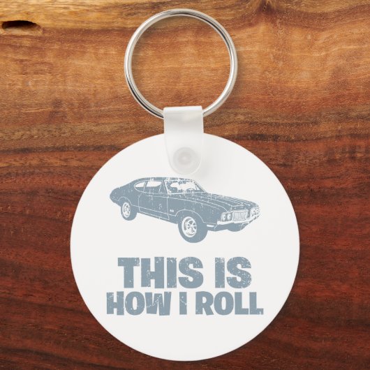 1970 Oldsmobile 442 Sleutelhanger (Voorkant)