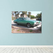 1970 Oldsmobile Cutlass Sport Wrapped Canvas (Insitu (Houten vloer))