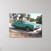 1970 Oldsmobile Cutlass Sport Wrapped Canvas (Voorkant)
