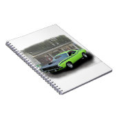 1970 Plymouth AAR Cuda in vulstato series Notitieboek (Rechterzijde)