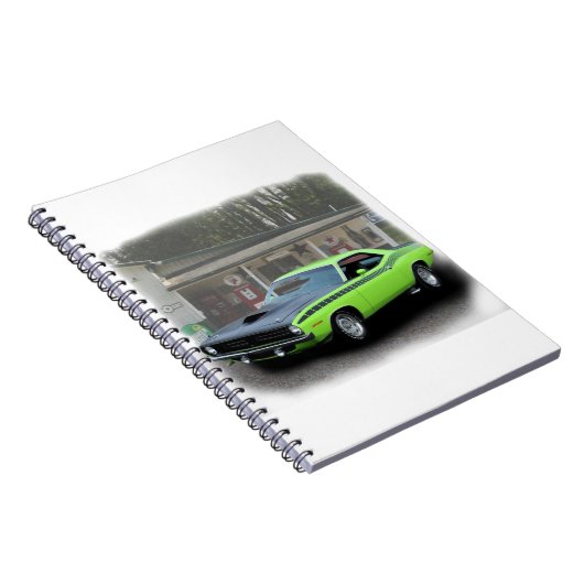 1970 Plymouth AAR Cuda in vulstato series Notitieboek (Rechterzijde)