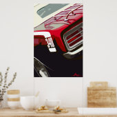 1970 Plymouth Cuda 340 Poster (Keuken)