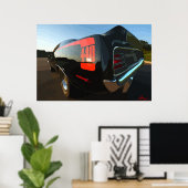 1970 Plymouth 'Cuda 440 Art Print Poster (Vectoriz (Thuiskantoor)