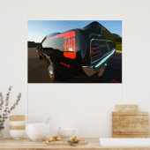 1970 Plymouth 'Cuda 440 Art Print Poster (Vectoriz (Keuken)