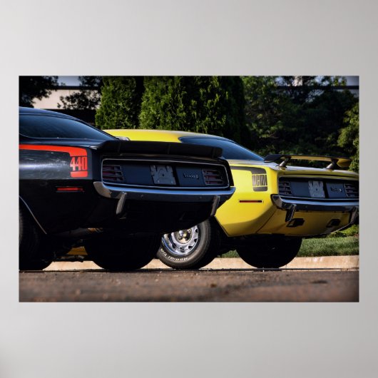 1970 Plymouth 'Cuda 440 & HEMI' Poster (Voorkant)