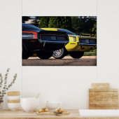 1970 Plymouth 'Cuda 440 & HEMI' Poster (Keuken)