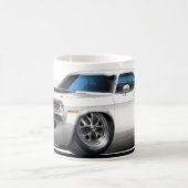 1970 Plymouth Cuda White Car Koffiemok (Center)