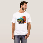 1970 Plymouth Roadrunner "Beep Beep" T-shirt (Voorkant volledig)