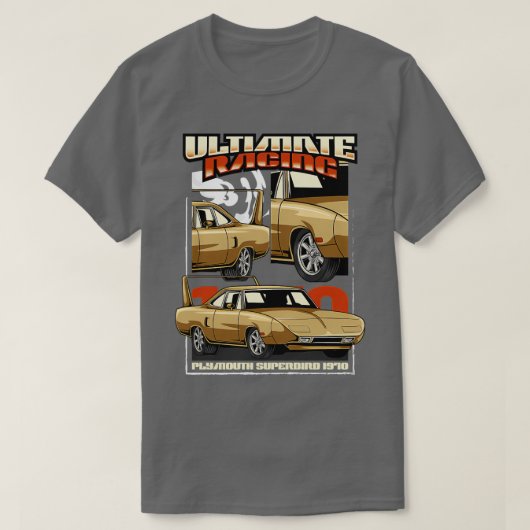 1970 Plymouth Superbird Muscle T-shirt (Design voorkant)