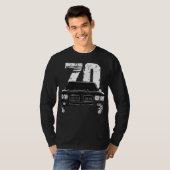 1970 Pontiac GTO Front Grill View with Year Classi T-shirt (Voorkant volledig)