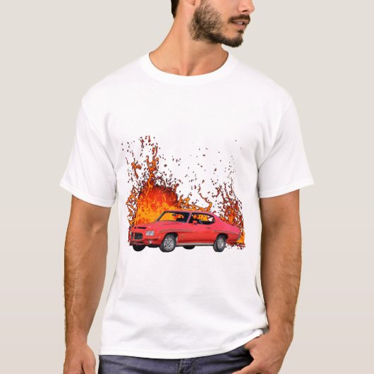 1970 Pontiac GTO-rechter T-shirt (Voorkant)