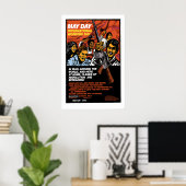 1970 Poster Internationale Dag van de Arbeid Vlamm (Thuiskantoor)