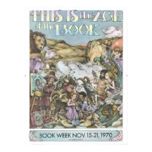 1970 Poster van de boekweek van kinderen