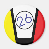 1970 RACING MAGNET (Voorkant)