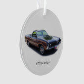 1970 Ranchero-acrylsierplant Ornament (voorkant)