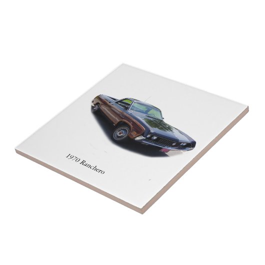 1970 Ranchero-tegels Tegeltje (Zijkant)