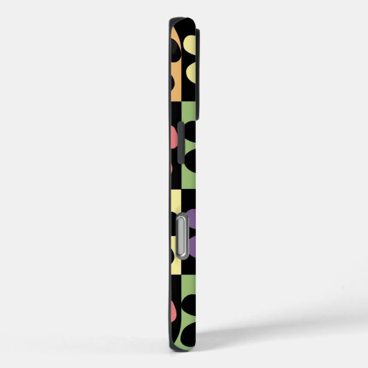 1970 Retro Daisies Case-Mate iPhone Case (Achterkant / Rechts)