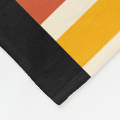 1970 Retro Stripe Regenboog  Deken (Hoek)