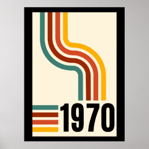 1970 Retro Vintage Poster