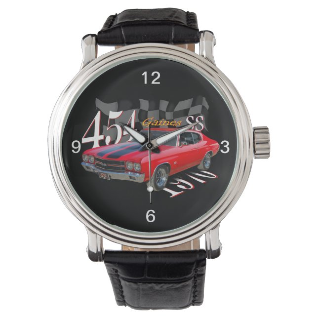 1970-slijmauto horloge (Voorkant)