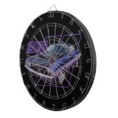 1970 Stripes Dartbord (Voorkant Rechts)