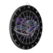 1970 Stripes Dartbord (Voorkant Links)