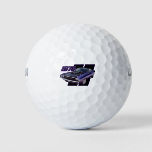 1970 Stripes Golfballen (Voorkant)