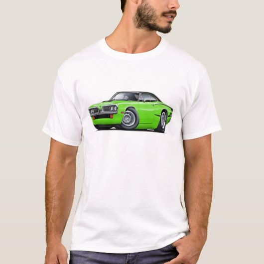 1970 Super Bee Limoen-Black Top C-Stripe (Voorkant)