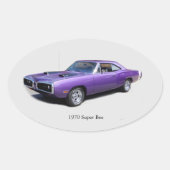1970 Super Bee sticker (Voorkant)