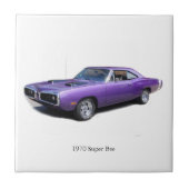 1970 Super Bee-tegels Tegeltje (Voorkant)