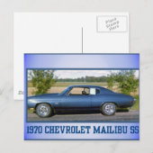 1970 Super Sport Chev Briefkaart (Voorkant / Achterkant)