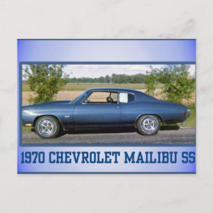1970 Super Sport Chev Briefkaart