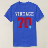  1970 terug print op tshirt (Design voorkant)